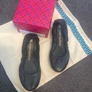 Tory Burch Eddie ballet flat black size 6